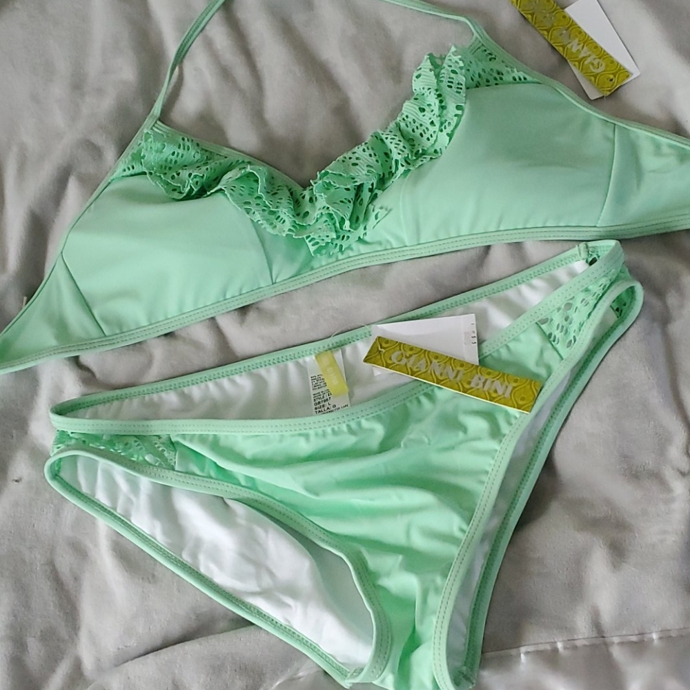 *SET* Gianni bini mint bikini set